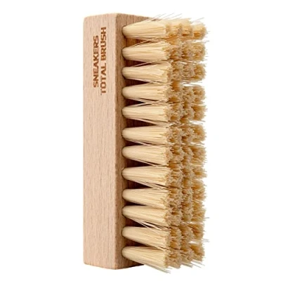 Image de Sneakers Brush Brosse à de hêtre verni Pour un nettoyage parfait des baskets Taille : 120 x 117 76 mm