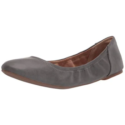 Image de Amazon Essentials Ballerines Belice Femme, Charbon, 40.5 EU