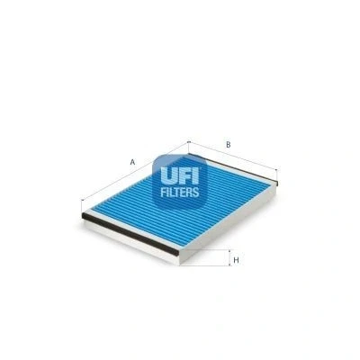 Image de UFI 34.272.00 Filtre d&#039;habitacle avec effet antibactérien 254 182 20 KIA: cee‘d I 5 portes, Break, Pro 3 portes