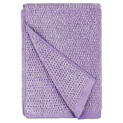 Image de Everplush Diamant Jacquard Serviette de Bain, Lavande, Bain