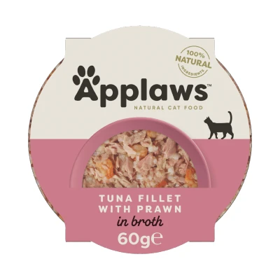Image de Applaws Pots Filet de thon et Crevette 60 gr. par 10 pièces