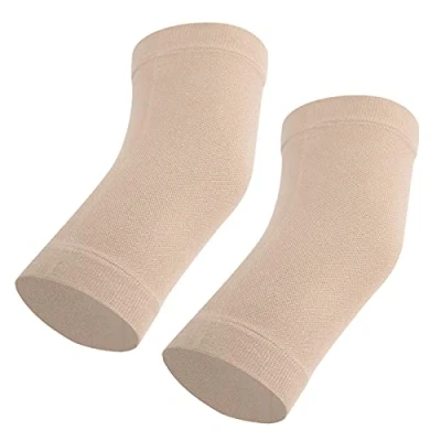 Image de Lot de 2 genouillères compression ultra fines en coton sans couture pour soulager la douleur
