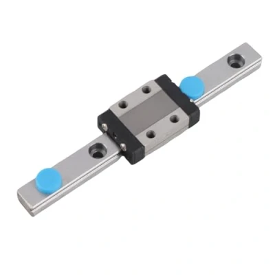 Image de 1pcs LML9B Rail de Guidage Linéaire Miniature Largeur 9mm avec Bloc Coulissant (100)