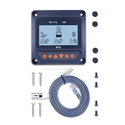 Image de Qaurora Régulateur de charge solaire MPPT Série A 10 A/20 A/30 A/40 avec 12 V/24 V CC Identification automatique la tension du réseau MT50
