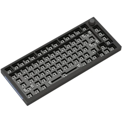 Image de Glorious Gaming GMMK Pro 75% Barebones (Cadre Uniquement) Clavier de Jeu mécanique modulaire, Taille TKL (75%), Cadre 1,5 kg, RGB, Personnalisable, Disposition américaine/ANSI Noir