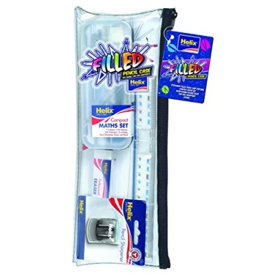 Image de Helix 930891 Trousse remplie de papeterie 30 cm