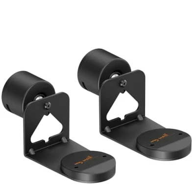 Image de my wall Sonos Era HS47L Lot de 2 Supports muraux universels pour Era100 et Era300, inclinable Rotatif, Guide câbles intégré, Connexion Haut Parleur M5