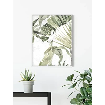 Image de Komar Tableau mural Oiseau Cacadoo Dimensions : 50 x 70 cm Poster Impression d&#039;art Décoration Salon Chambre (sans cadre)