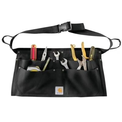 Image de Carhartt Ceinture à outils A09 Firm Duck Half Apron, couleur : noir, taille M