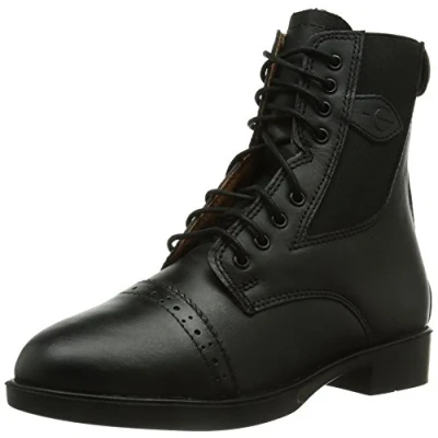 Image de Kerbl Jodhpurs Monaco Lacets Lisse Cuir Noir 35
