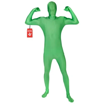 Image de Morphsuits CS97058/XL Seconde peau morphsuit ™ verte taille xl 5&#039;10 6&#039;2 (178cm 188cm)