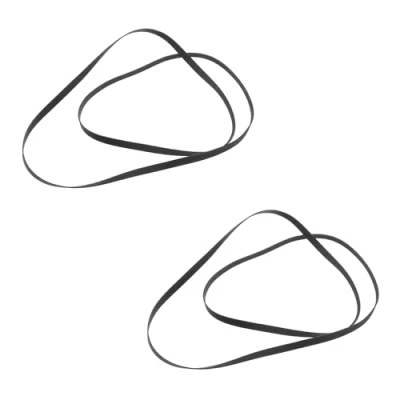 Image de Create idea Lot de 2 courroies d&#039;entraînement en caoutchouc pour tourne disque compatible avec Pioneer PL Z91 Z92 Z93 Z94 Z95