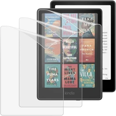 Image de MoKo 3 Pack Protecteur d&#039;écran pour Kindle Paperwhite 7 Pouces 12ème génération 2024 et Colorsoft Signature Edition, Mat de Haute en Pet Anti reflet à Couverture Totale