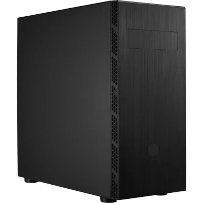 Image de Cooler Master MasterBox MB600L V2 avec ODD, Boîtier PC en Acier Brossé Ventilation Latérales, Configurations de Refroidissement Améliorées, Intérieur Spacieux, Cage PSU Ventilée, Panneau