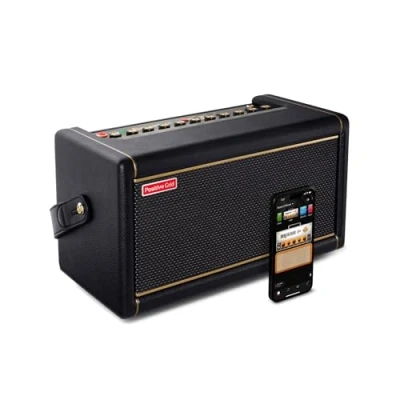 Image de Positive Grid Spark 2 Ampli d’étude pour Guitare et Enceinte Bluetooth de 50 Watts avec Looper, Fonctions intelligentes appli, Les Guitares électriques, acoustiques Basses
