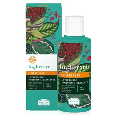 Image de Helan, Foglierare, Istinto Puro Creme Hydratante Corps pour Peau Seche, Texture Fluide Effet Soie Crème Parfumée Nourrissante à Absorption Rapide avec Orange Douce et Vitamine C D, 200 ml