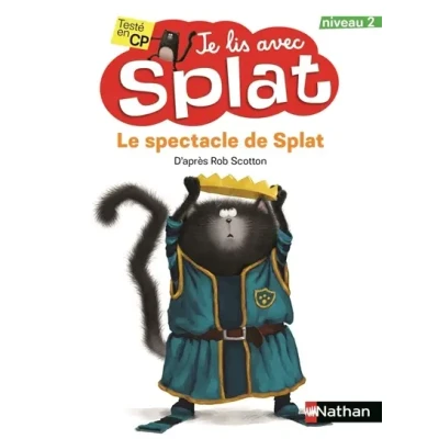 Image de Splat fait son spectacle Je lis avec Lecture CP Niveau 2 Dès 6 ans (17) Livre d’occasion Bon