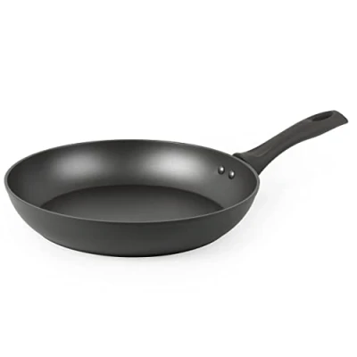 Image de Salter BW11040EU7 Poêle à Frire Antiadhésive 30cm, Design Cosmos, Revêtement Antiadhésif Durable, Sans PFOA, Compatible Plaques Induction, Facile Nettoyer, Poignées Douces, Gris/Noir