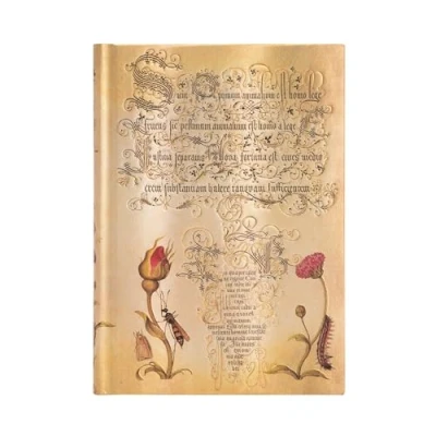 Image de Carnet à couverture rigide Rose Flamande Midi Non ligné 144 p.