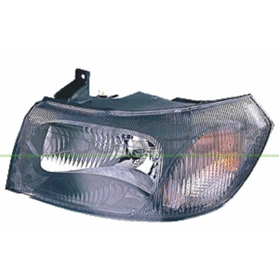 Image de PRASCO FD9104814 Phares gauche H4 noir sans commande pour correcteur de site projecteur FORD: Transit Mk5 Camion à Plateau/Châssis, Van