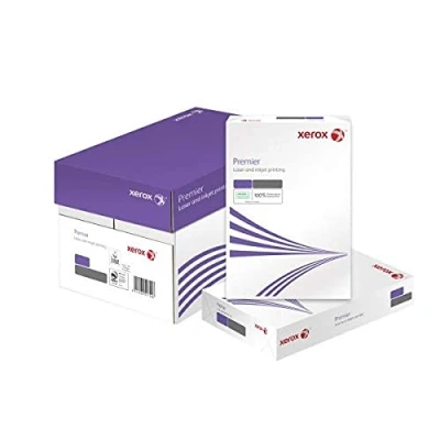 Image de 10 Ramettes de Papier pour imprimante A4 Ramette XEROX 500 feuilles 80 g blanc Multiusage Laser et Jet d’d’Encre copieurs