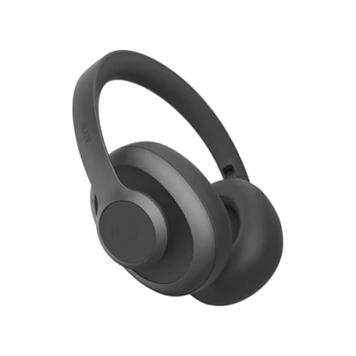 Image de Fresh &#039;n Rebel Clam Blaze Casque Bluetooth Supra Auriculaire avec 80h d&#039;autonomie, Microphone ENC, Réduction du Bruit Vent, sans Fil, Charge Rapide, Multipoint (Noir)