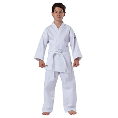 Image de Kwon Kampfsportanzug Karate Basic Costume Mixte Enfant, Blanc, 90