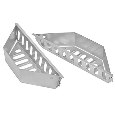 Image de onlyfire Paniers à Charbon Char Basket pour Weber Barbecues de 47, 57 et 67 cm, Bois Chaleur directe indirecte, Accessoires 7403, 2 pièces