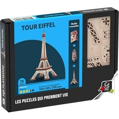 Image de Mr Playwood Tour Eiffel modèle 3D, PWEI
