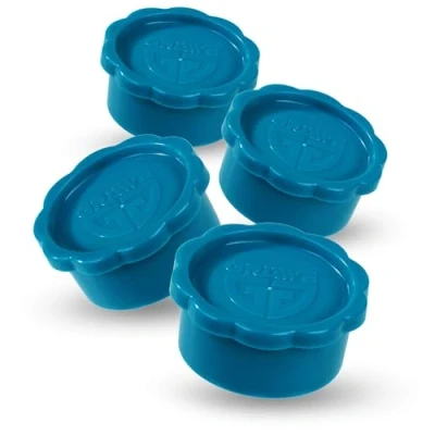 Image de GRÄWE Sodastream Lot de 4 couvercles pour bouteilles en verre Penguin et Crystal Turquoise