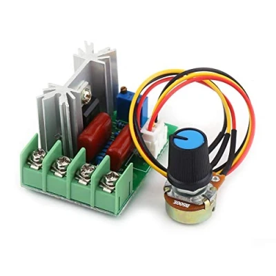 Image de AC 50 220V 2000W SCR régulateur de tension électrique température/régulateur vitesse du moteur variateur lumière, chaleur sur cuisinières électriques,