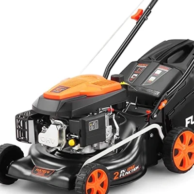 Image de Tondeuse à Gazon Essence FUXTEC FX RM4346ECO 2en1 Easy Clean Largeur de Coupe 42cm bac ramassage 40L