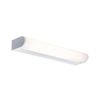 Image de Paulmann 70878 Applique LED Arneb INCL. 1x9 Watts IP44 Plafond Blanc luminaire de Salle Bain Alu, Acryl éclairage Miroir 3000 K, 9 W
