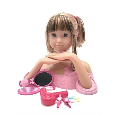 Image de cpa toy group trading s.l. Tachan 772T00402 Buste de poupée avec Set Coiffure