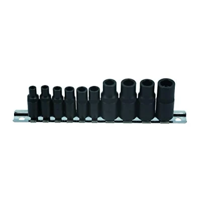 Image de Laser Tools 7901 Lot de 10 Douilles pour Robinet 3/8&quot; D, 1/4&quot; D