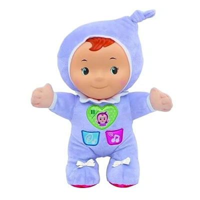 Image de Jeu pour bébé VTECH Robi, ma première poupée Interactive Lumière de Nuit 40 berceuses