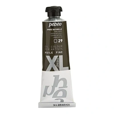Image de Pébéo Huile Fine XL 37 ml Peinture à l’Huile Ombre Naturelle