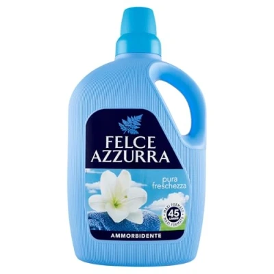 Image de Felce Azzurra Adoucissant dilué pur fraîcheur, parfum frais, abeilles douces Maxi format 45 lavages 3000 ml