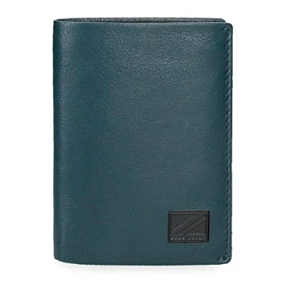 Image de Pepe Jeans Chief Portefeuille horizontal avec porte monnaie, unique, Noir , única, monnaie