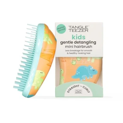 Image de Tangle Teezer The Mini Brosse à Cheveux Démêlante Dino Mighty, 1 Unité