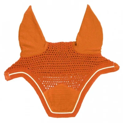 Image de Kentucky Bonnet Anti Mouches Wellington Velours Orange Cob