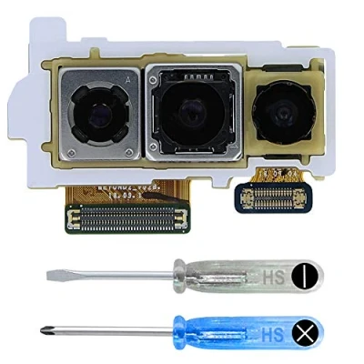 Image de MMOBIEL Caméra Arrière Principale de Rechange Compatible avec Samsung Galaxy S10 / Plus 2019 16 MP 12 Appareil Photo Remplacement INCL. Tournevis