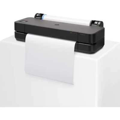 Image de Imprimante grand format Traceur HP DesignJet T230 24 pouces jusqu’à A1, impression mobile, Wi Fi, Gigabit Ethernet, USB 2.0 haut débit, garantie d&#039;un an, Noir