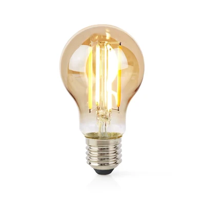 Image de NEDIS LED SmartLife à intensité variable Wi Fi E27 806 lm 7 W Blanc Chaud 1800 3000 K Verre Android/IOS Ampoule 1 pièces