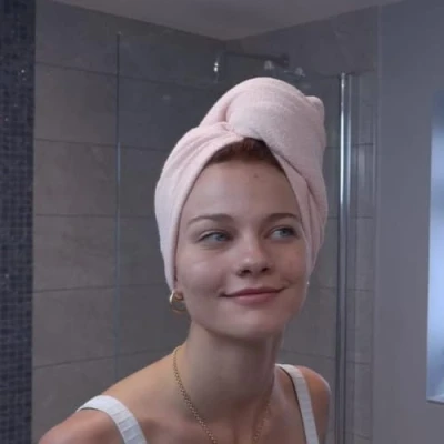 Image de PROTECHT DRYPLUS Serviette à Cheveux en Microfibre Rose