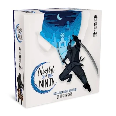 Image de Brotherwise Games , Night of the Ninja Board Game Ages 12+ 4 11 Players 15 30 Minutes Playing Time