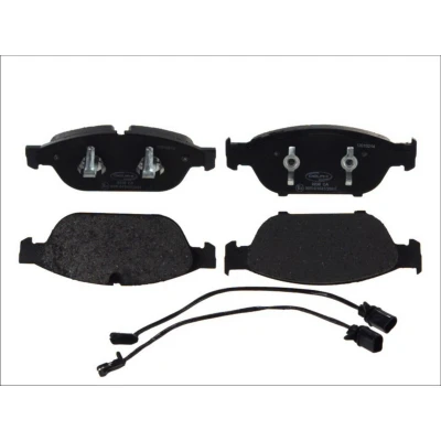 Image de DELPHI LP2238 Jeu de plaquettes frein contact signal d&#039;usure inclus avec tôle anti bruit accessoires AUDI: A6 C7 Berline, A8 D4