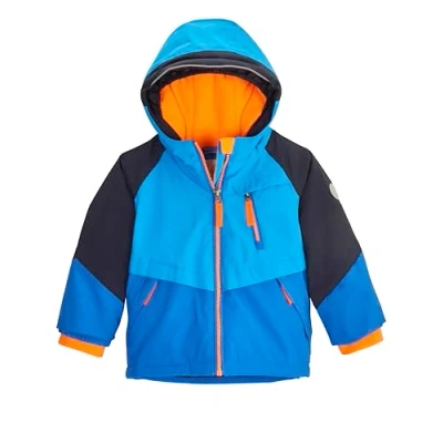 Image de first instinct by killtec Enfant Veste de ski/veste fonctionnelle avec capuche et jupe pare neige FISW 31 MNS SKI JCKT, himmelblau, 122/128, 42253 000