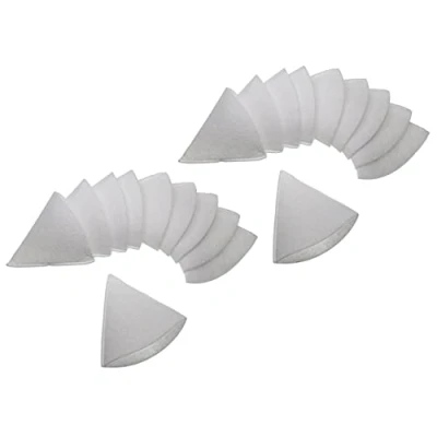 Image de vhbw 20x Filtres coniques pour ventilation, VMC par ex. compatible avec Helios, Maico, Pluggit, Zehnder Filtre d&#039;évacuation G4, DN 100, blanc