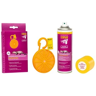 Image de Stop &amp; Go Pot de parfum anti martres Concentré à base graisse animale Avec déodorant odeur en spray 300 ml